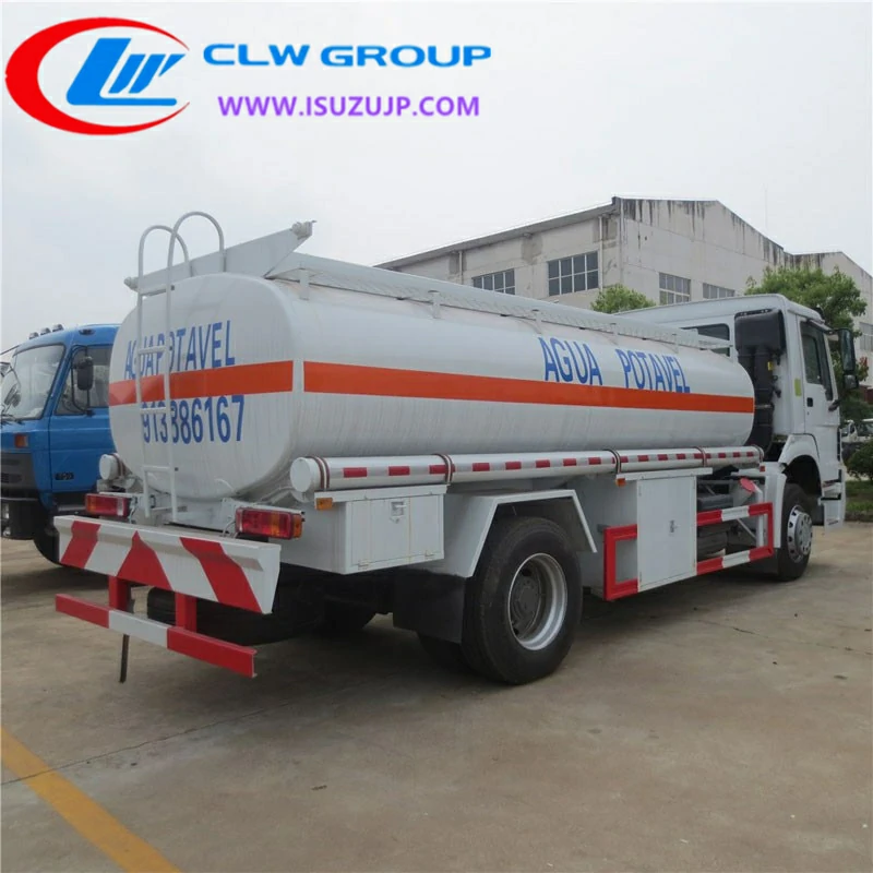 HOWO potable water tankers for sale Vanuatu