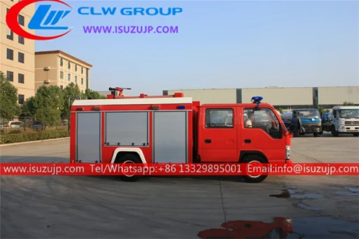 Camion de pompiers personnalisé ISUZU 100P