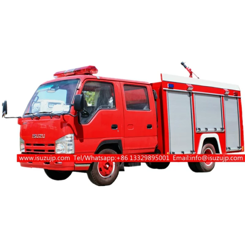 ISUZU 100P fire fighting vehicle manufacturers East Timor