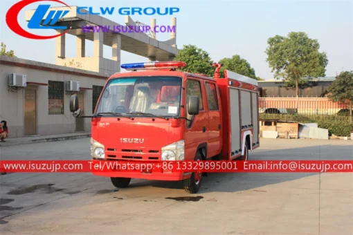 ISUZU 100P tanker fire truck for sale