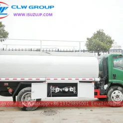 ISUZU 10cbm rigid fuel tanker for sale Georgia