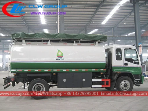 ISUZU 15000 kg caminhão de combustível Egito