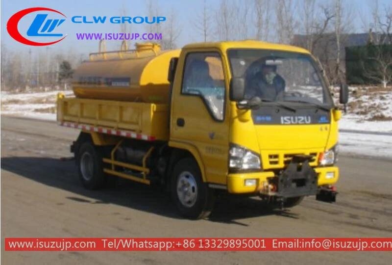 ISUZU 3 ton off road water truck Bahrain