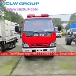 ISUZU 3000kg mini tanker fire truck