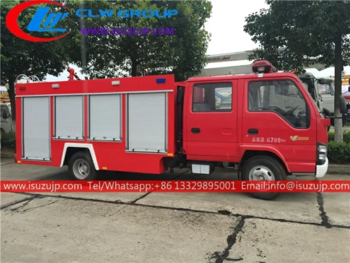 Carro de bombeiros em miniatura ISUZU 3000kg