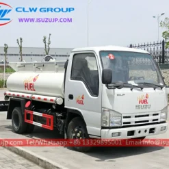 ISUZU 3000litres lube truck for sale Bhutan