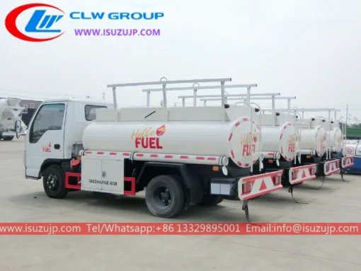 ISUZU 3cbm fuel tanker para sa pagbebenta ng Indonesia