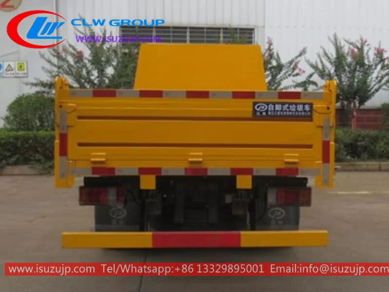 ISUZU 3m3 garbage truck lifting dumpster for sale Turkmenistan.webp