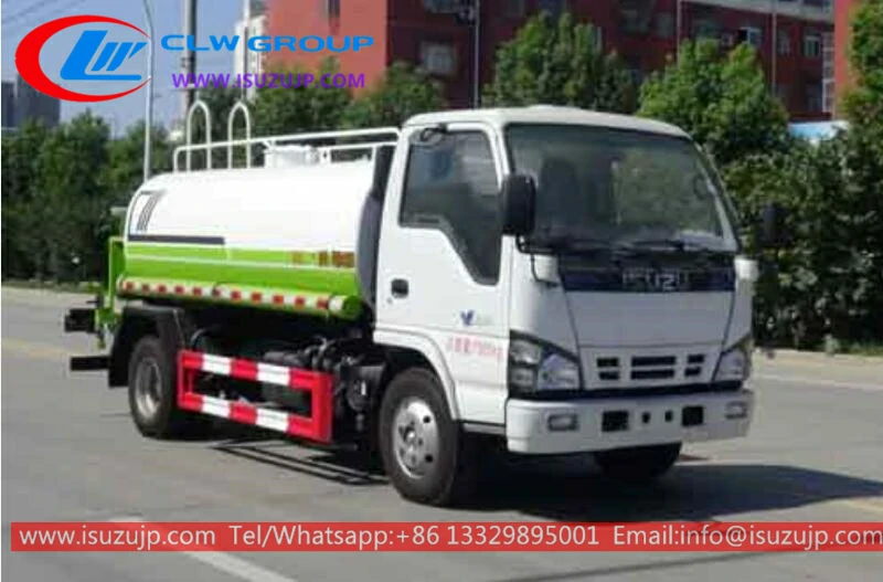 ISUZU 4K-ENGINE water tanker truck price Nepal