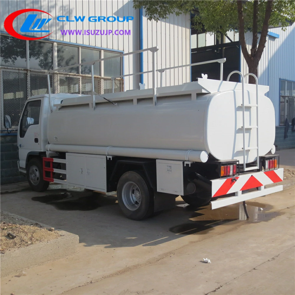 ISUZU 5000L oil tanker truck for sale Mauritius