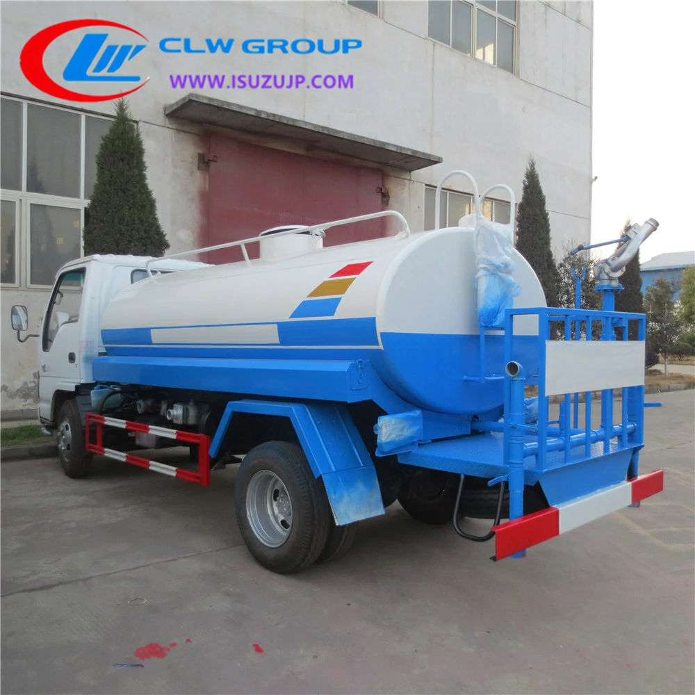 ISUZU 5000kg potable water truck for sale