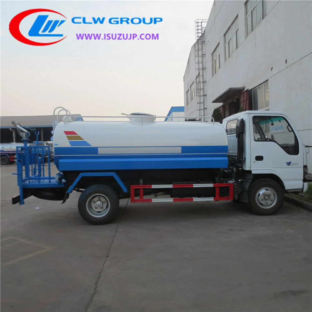 ISUZU 5m3 water tank truck for sale