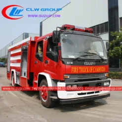 ISUZU 6000kg airport fire truck para sa pagbebenta