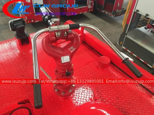 caminhão de bombeiros do aeroporto ISUZU 600P