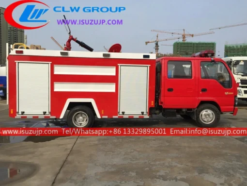 Camión de rescate de bomberos ISUZU 600P