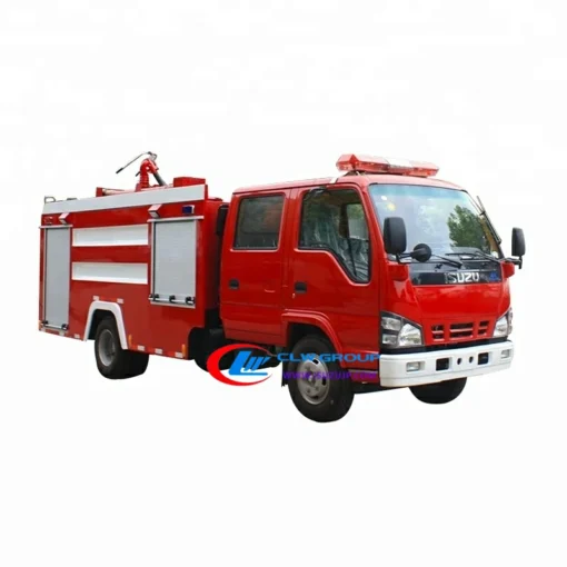 Camión de bomberos en miniatura rural ISUZU 600P