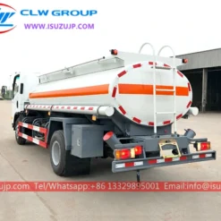 ISUZU 6m3 fuel bowser truck Kyrgyzstan