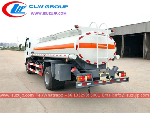 ISUZU 6m3 fuel bowser truck Quirguistão