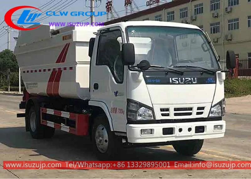 ISUZU 7cbm waste collection trucks for sale Pakistan