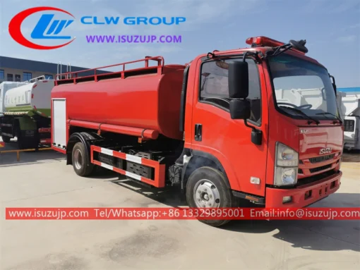 Xe bơm chữa cháy ISUZU 8000kg Turkmenistan