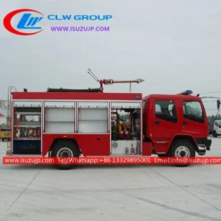 ISUZU 8000kg fire truck engine