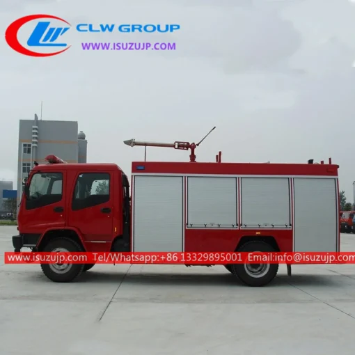 Camion de pompier autopompe ISUZU 8000kg