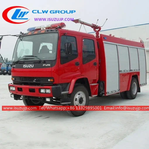 ISUZU 8000kg tanker fire truck