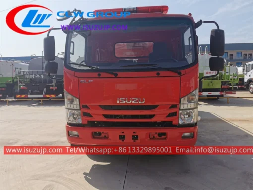 ISUZU 8cbm fire water tender for sale Kazakhstan