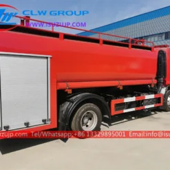ISUZU 8t water tank fire truck Tajikistan