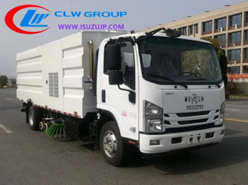 ISUZU ELF 10m3 sweeping machine Nigeria