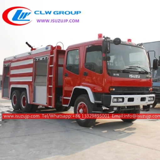 ISUZU EXR 10cbm airport rescue truck