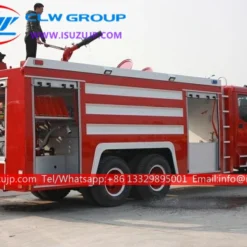 ISUZU EXR 10cbm army fire truck