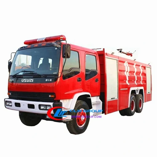 Camion de pompiers de service forestier ISUZU EXR 10cbm