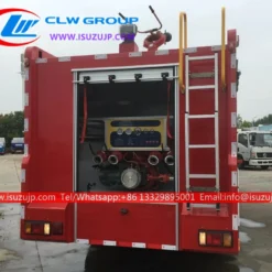 ISUZU EXR 10cbm tanker fire truck for sale