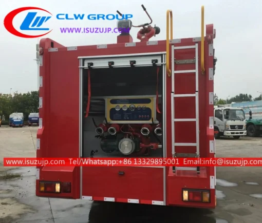 ISUZU EXR 10cbm tanker fire truck for sale