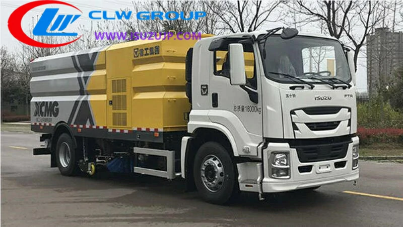 ISUZU FTR 16m3 street cleaning machine Ghana