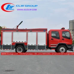 ISUZU FTR 6000liters commercial fire trucks