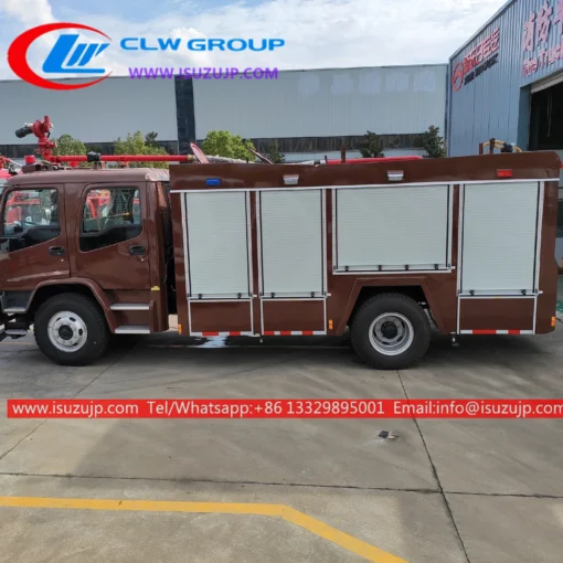 Большая пожарная машина ISUZU FTR 6000 литров