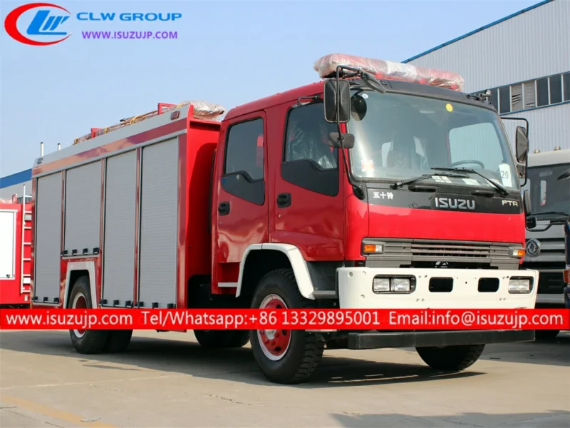 ISUZU FTR firefighter truck for sale Turkey