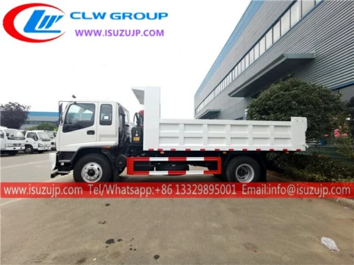 ISUZU FVR 12cbm truk sampah besar Gabon