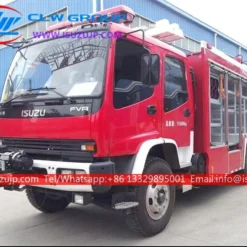 ISUZU FVR cherry picker fire truck