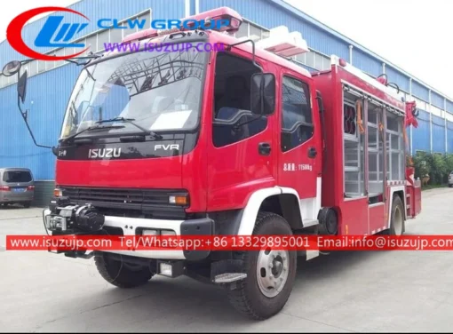 ISUZU FVR cherry picker fire truck