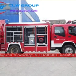 ISUZU FVR heavy fire department tanker