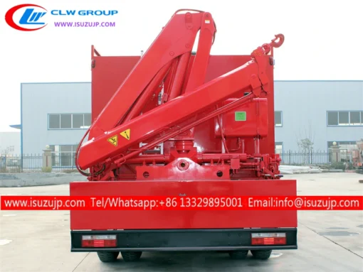 ISUZU FVR heavy rescue fire engine with crane Iraq