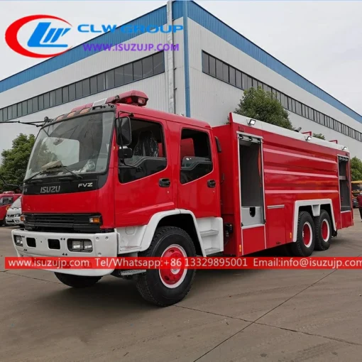 Camion utilitaire de pompiers ISUZU FVZ 12000 litres