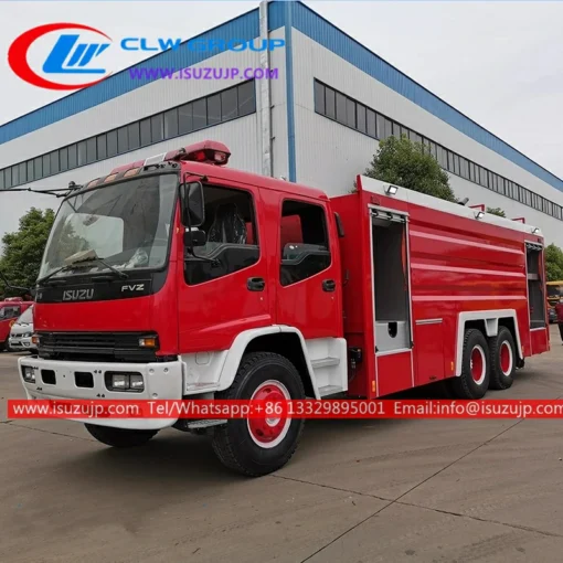 ISUZU FVZ 12000lits fire department utility truck