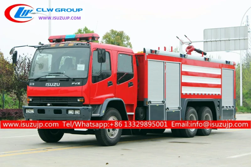 ISUZU FVZ 12000liters forest service fire truck Gabon