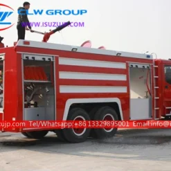 ISUZU FVZ 6x6 biggest fire truck