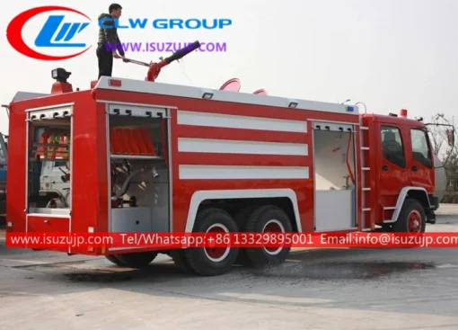 ISUZU FVZ 6x6 truk pemadam kebakaran terbesar