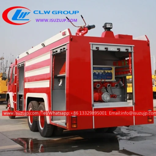 شاحنة إطفاء مخصصة ISUZU FVZ 6x6